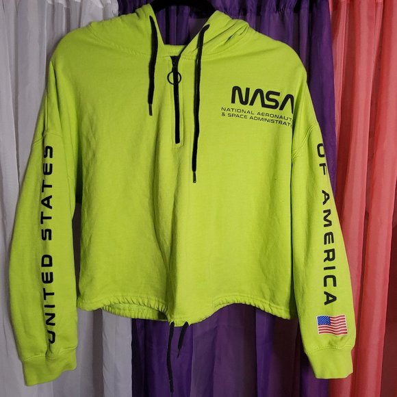 Chemistry NASA Lime Green Jacket | Size L - Picture 6 of 10